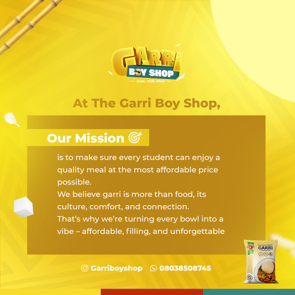 garri boy shop mission